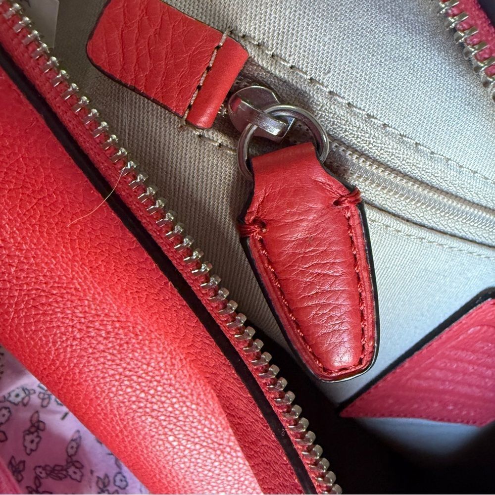 Coach Bleeker Daily Style L1382 29461 Vibrant Red Crossbody Bag Purse - Picture 9 of 15